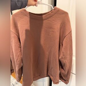 lululemon athletica Men’s Crewneck Sweater in brown